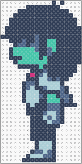 Kris left dark world deltarune - purple,kris,deltarune