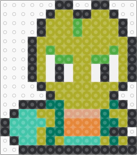 Chibi treeko - green,treeko,pokemon