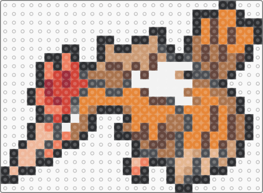 (0022) Fearow - beige,orange,tan,brown,fearow,pokemon