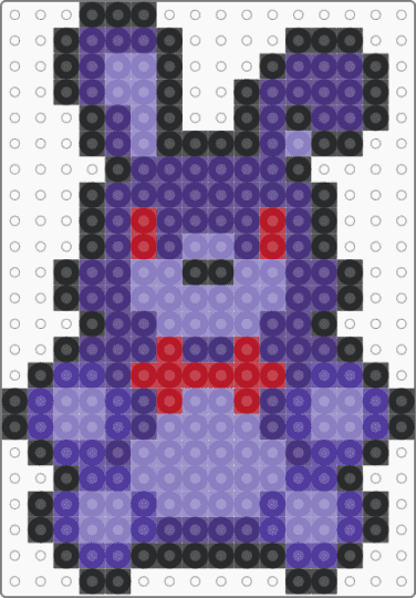 Bonnie the bunny small - pink,purple,bonnie,five nights at freddys,fnaf