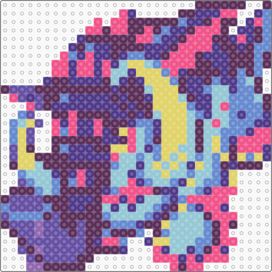 Great Tusk Small - pink,purple,great tusk,pokemon