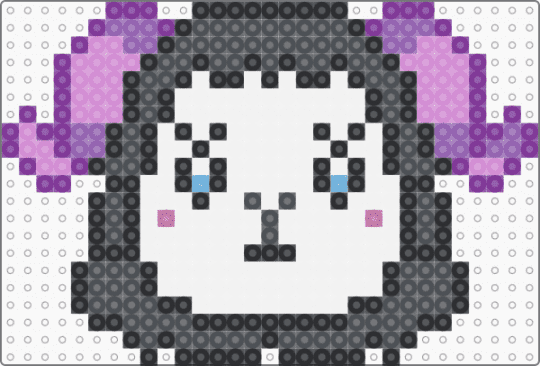 Muffy from animal crossing - pink,gray,muffy,animal crossing,new horizons,acnh