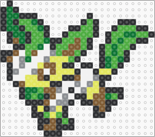 Halloween leafeon - green,leafeon,pokemon,eevee,eeveelution,eeveelutions,halloween