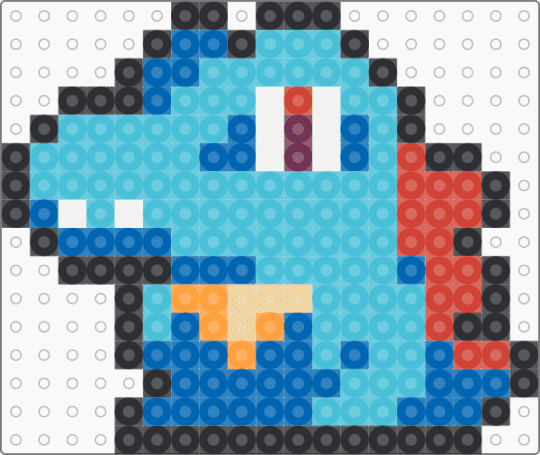 Chibi Totodile - light blue,blue,totodile,pokemon,starter