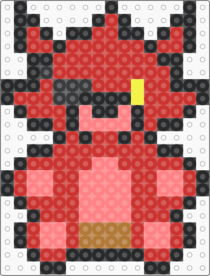 Foxy the pirate small - red,fnaf,foxy,five nights at freddys