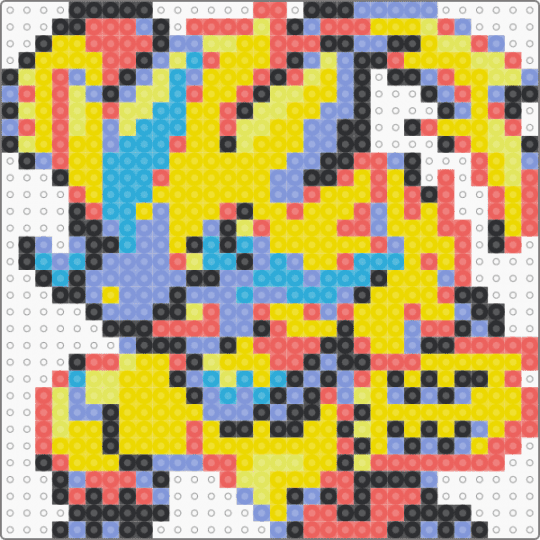 Zeraora small - yellow,pokemon,zeraora