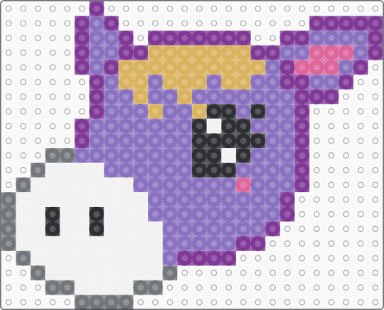 Cleo animal crossing - pink,blue,cleo,animal crossing,new horizons,acnh