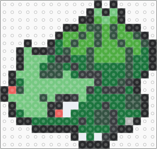 (0001) Bulbasaur - teal,green,pokemon,bulbasaur