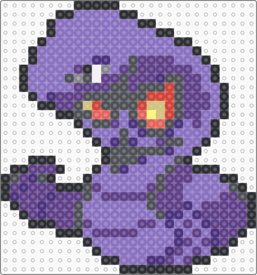 (0024) Arbok - gray,purple,blue,arbok,pokemon