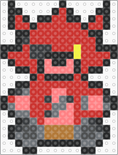 Foxy pirate fox (broken) small - red,foxy,fnaf,five nights at freddys