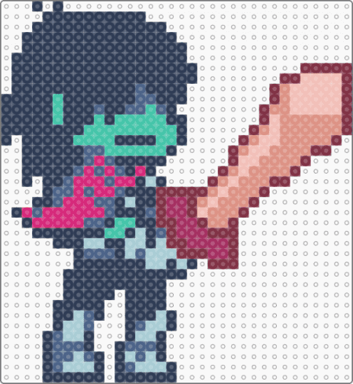 Kris sword deltarune - purple,beige,kris,deltarune