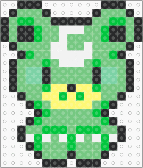 Shiny teddiursa chibi - teal,chibi,shiny,pokemon,teddiursa