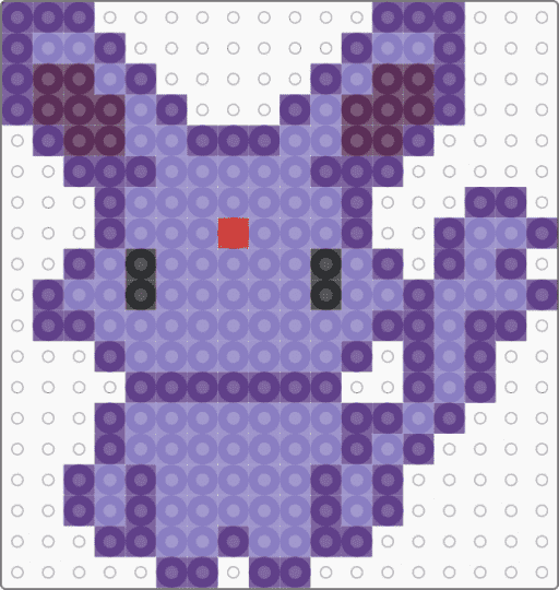 Espeon mini - purple,pink,espeon,eevee,pokemon