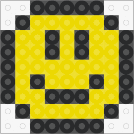 smiley - smiley,face,emoji,simple,yellow,black