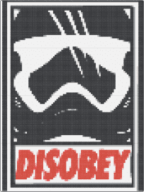 disobey - star wars,storm trooper,disobey,poster,scifi