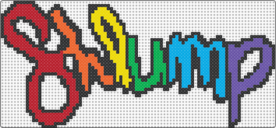 shlump - black,red,light blue,purple