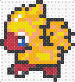 Chocobo - chocobo,final fantasy,character,chicken,video game,yellow,red