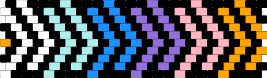 Waves - black,light blue