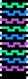 Snake1 - snakes,worms,dark,cuff,black,green,blue,purple