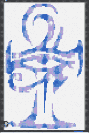 ankh - ankh,egypt,symbol,pastel,purple,blue