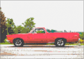 elcamino - el camino,car,vehicle,classic,automobile,landscape,red