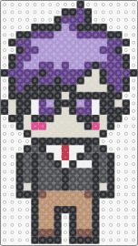 loove shima - shima,urashimasakatasen,music,chibi,band,suit,purple,gray,tan