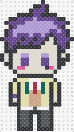 fourpe shima - shima,urashimasakatasen,music,chibi,purple,beige