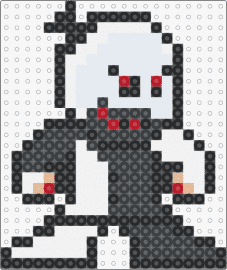 art the clown 2 - art,terrifier,clown,horror,movie,character,chibi,slasher,scary,black,white