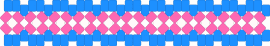 trans flag x-base cuff - light blue,pink
