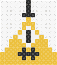 Bill cipher (kinda small) - bill cipher,gravity,falls,character,cartoon,tv show,cyclops,top hat,yellow,black