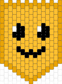 yellow bedrail banner!! - smiley,face,cute,banner,flag,yellow,black