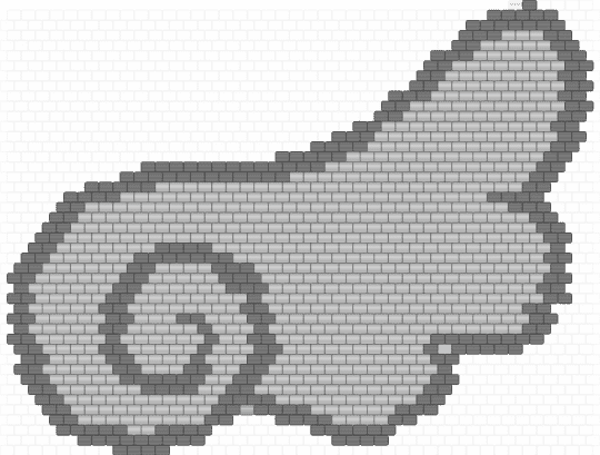 Giant Chibi Wings - white,gray