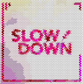 Slow down - James Marriott - slow down,james marriott,album,music,panel,beige,pink