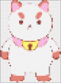 Puppycat - puppycat,bee and puppycat,character,tv show,cartoon,white,pink