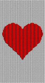 heart - heart,love,panel,bag,valentine,red,white