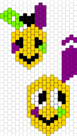 Looey - looey,dandys world,character,charm,video game,horror,yellow,purple