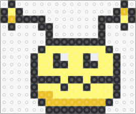 alien hominid - alien hominid,newgrounds,character,video game,nostalgia,character,head,face,yellow,black