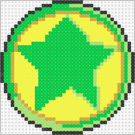 et wip - star,shield,coin,emblem,green,yellow