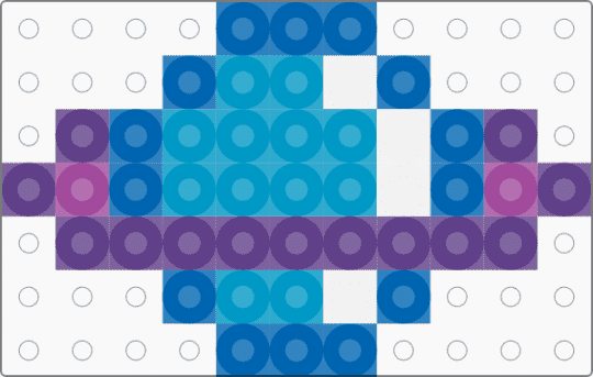 Planet - blue, light blue, purple
