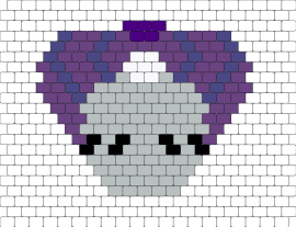 Grimora - grimora,inscryption,head,video game,gray,purple