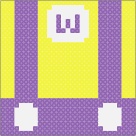 Wario - wario,mario,nintendo,suspenders,clothing,video game,purple,yellow