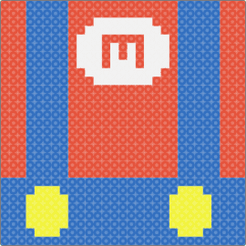 Mario - mario,nintendo,suspenders,clothing,overals,video game,red,blue,yellow