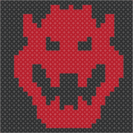 Bowser - bowser,mario,silhouette,nintendo,villain,spooky,panel,video game,red,black