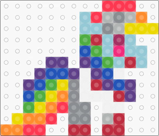 rainbow factory creepypasta, rainbow dash, my little pony - colorful, gray, purple, red, yellow