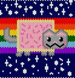 Passion Project Panel 2 Final - rainbow,nyan cat,pink,purple