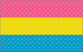 Pansexual Pride Flag! - pansexual,pride,flag,pink,yellow,teal