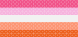 Lesbian priade flag! - lesbian,pride,flag,pink,orange