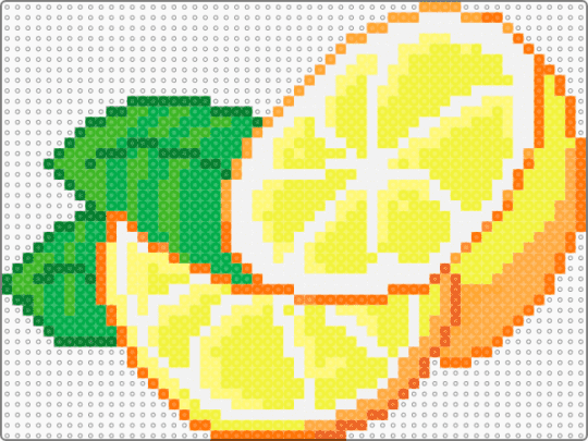 Lemon slice (wip) - yellow,lemon,lemon slice,leaf,citrus