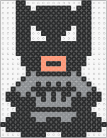 BatMan - batman,superhero,dc,comic,character,movie,chibi,black,gray