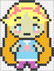 Star Butterfly - star butterfly,star vs the forces of evil,chibi,character,cartoon,tv show,blonde,yellow,beige,light blue,pink